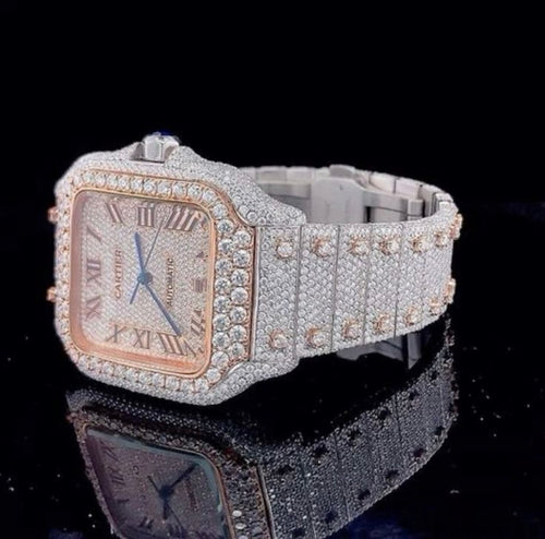 cartier moisinite watch